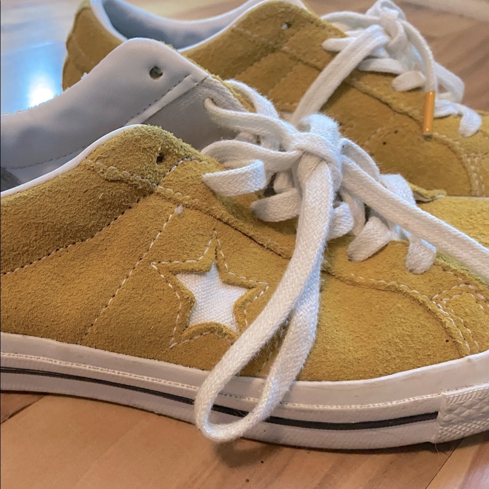 CONVERSE ONE STAR VINTAGE SUEDE-YELLOW
